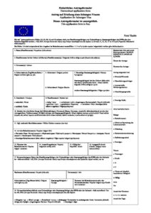Almanya Schengen vize basvuru formu turkce pdf – SaltVisa