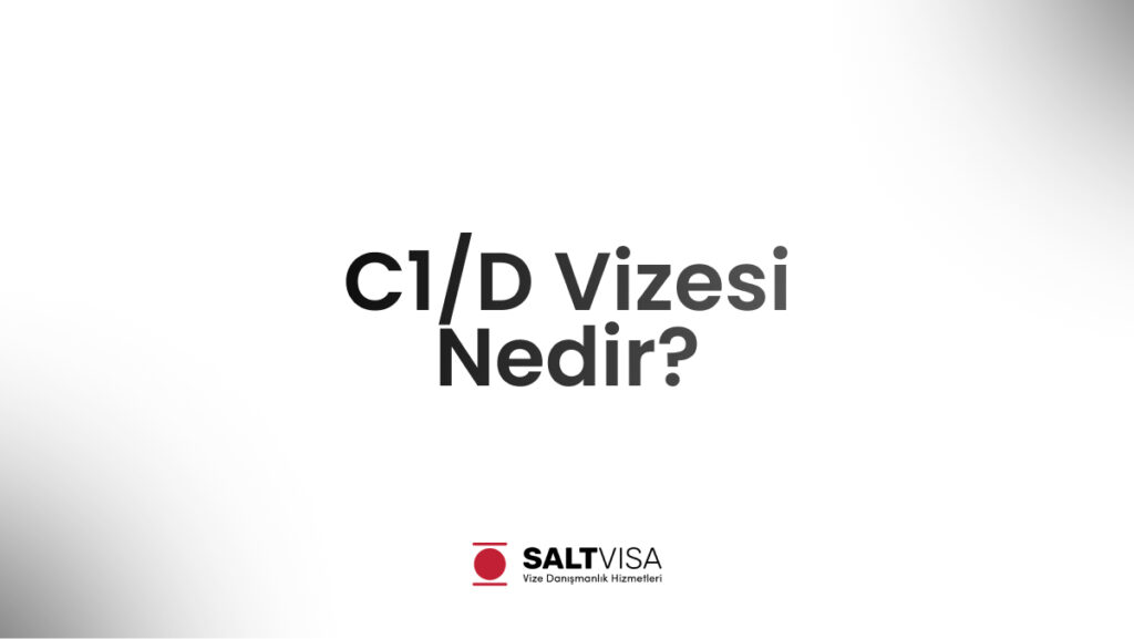 C1/D Vizesi Nedir? 1 c1/d vizesi nedir
