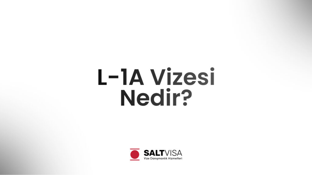 L-1A Vizesi Nedir? 11 L-1A Vizesi Nedir