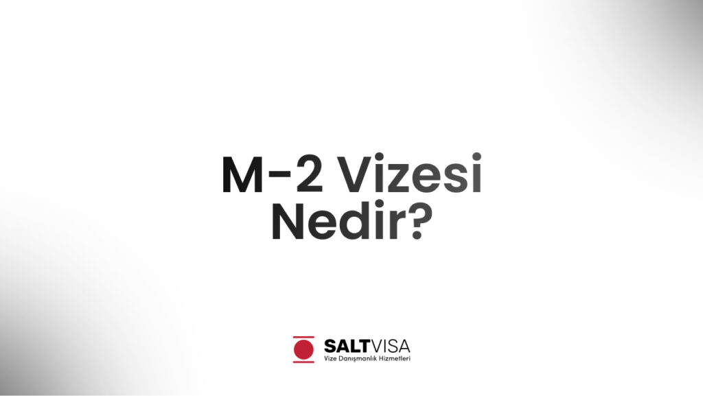 M-2 Vizesi Nedir? 11 m-2 vizesi nedir